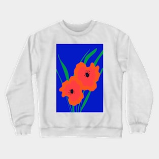 Poppies love Crewneck Sweatshirt